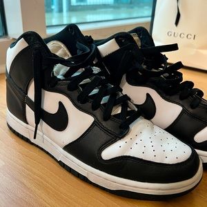 Nike Dunk high top Panda size 10 men’s